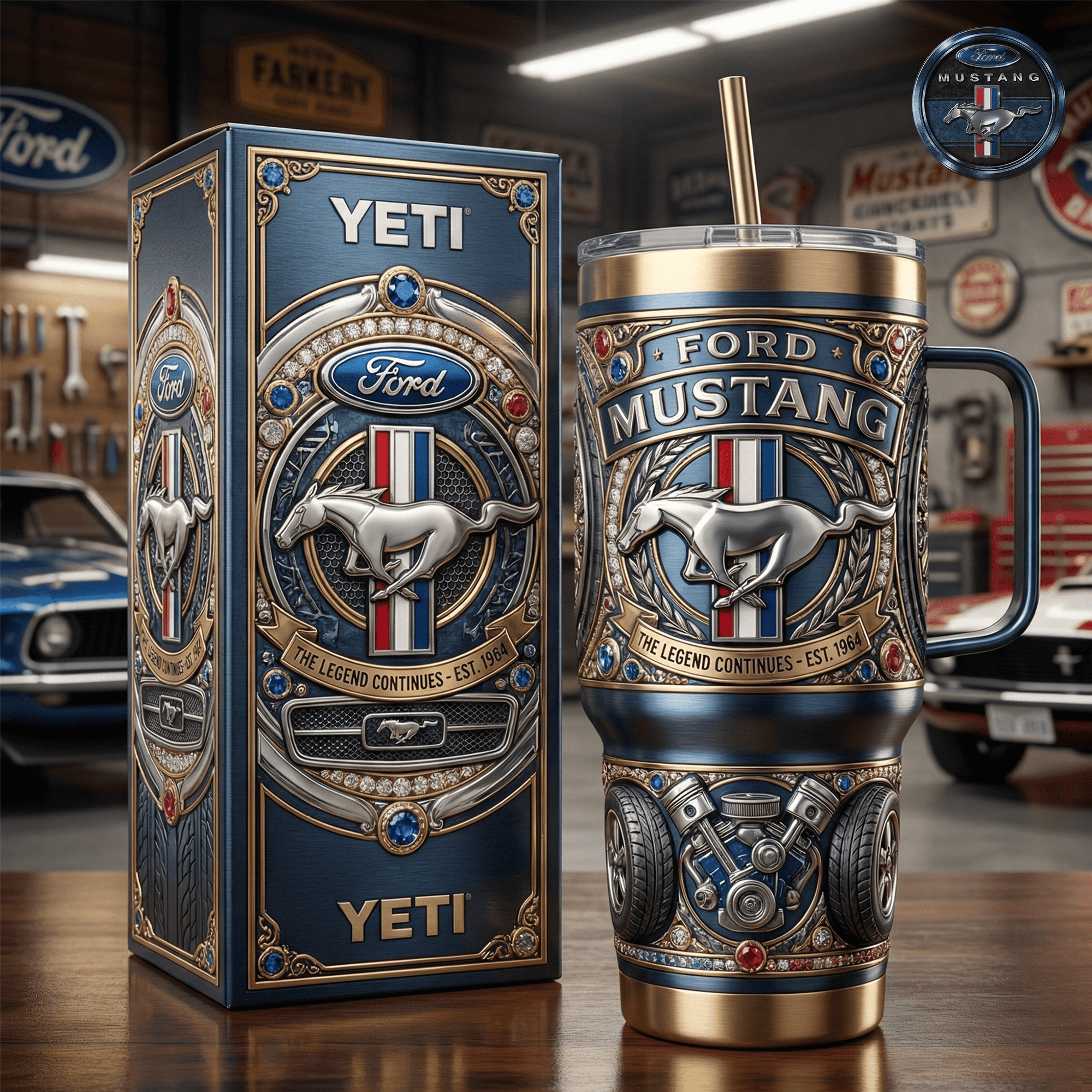 MUST 40oz Tumbler With Handle LNTH2