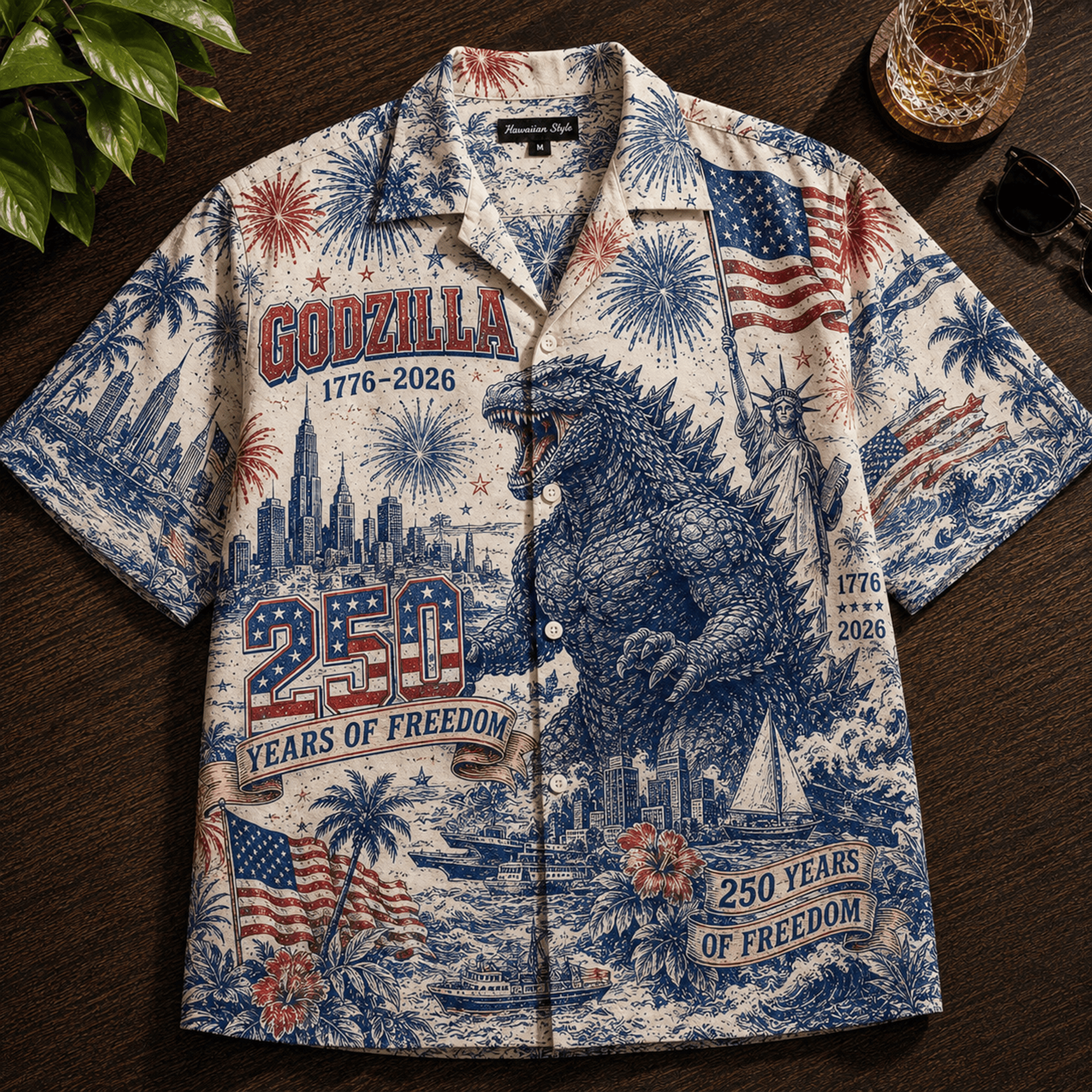 PREMIUM GDZ HAWAIIAN SHIRT LNTH