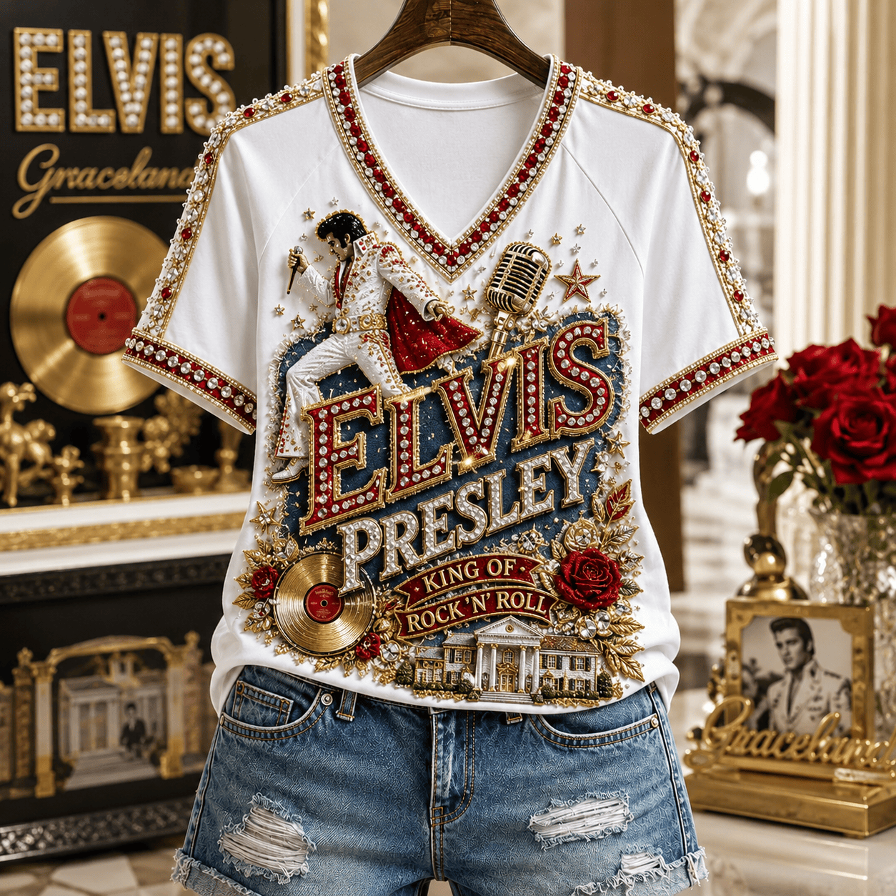 Premium ELV V-neck Shirt NPL