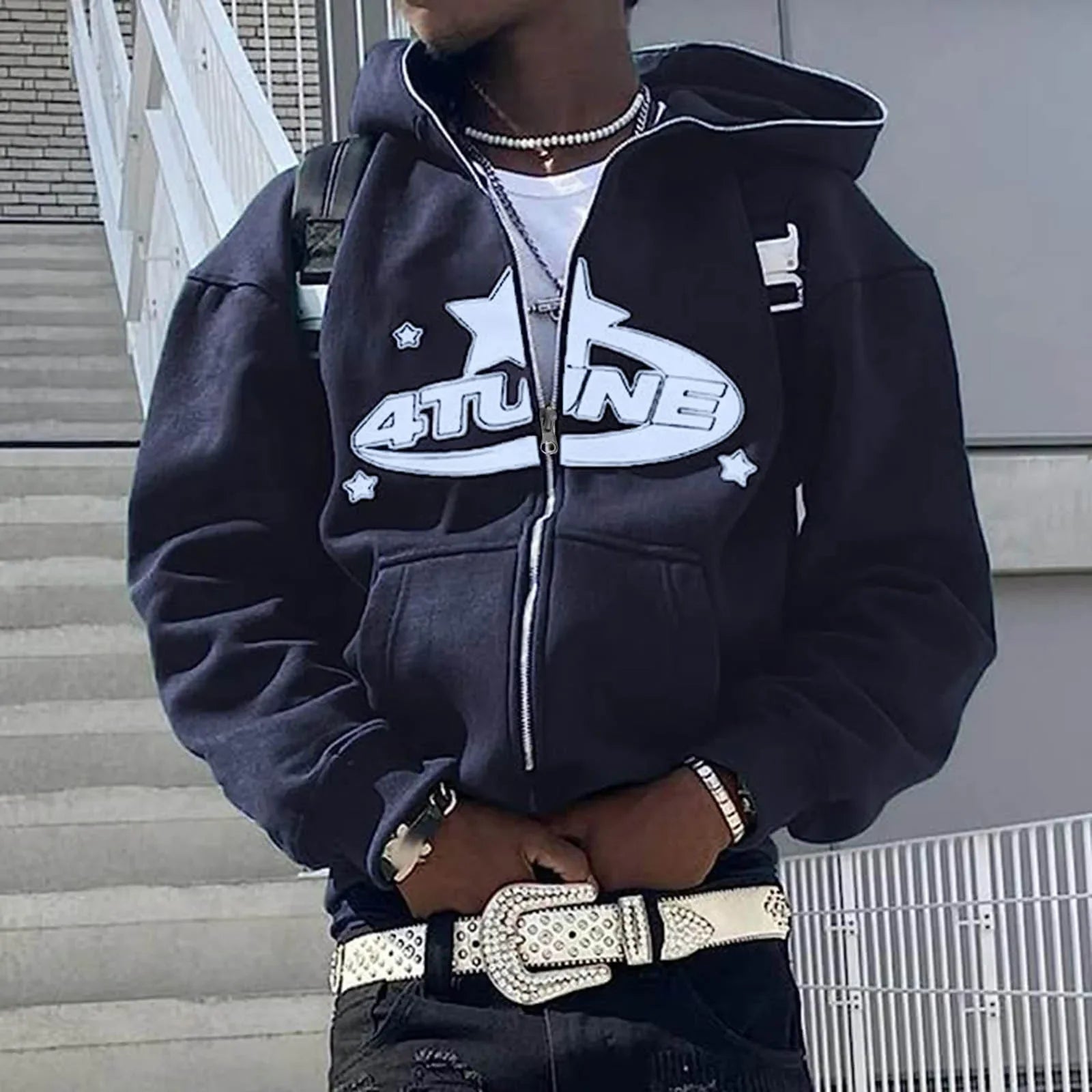 Zip Up Hoodies Cardigan Hooded Warmth Sweatshirt