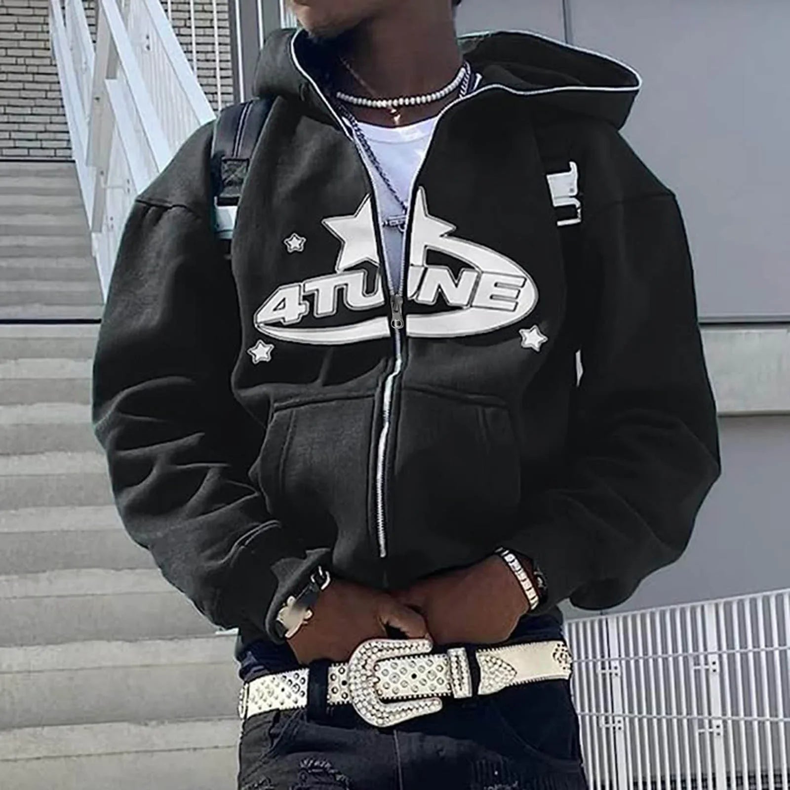 Zip Up Hoodies Cardigan Hooded Warmth Sweatshirt